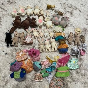 Lot of Calico Critters and more